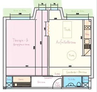 Praxisraum Surbaum - ruhige Therapieräumlichkeiten in Reinach (BL) Surbaum - 58m2 - Image 3
