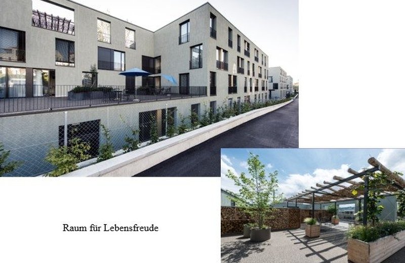 Attraktive, helle, teilweise möblierte Praxisfläche im modernen  Alters- und Pflegezentrum Tertianum Schönberg zu vermieten - Bild 4