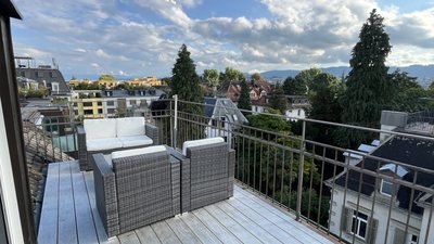 Praxisraum von 44m² in Zürich Seefeld -  mit Dachterrasse -  zur Untermiete - Image 4