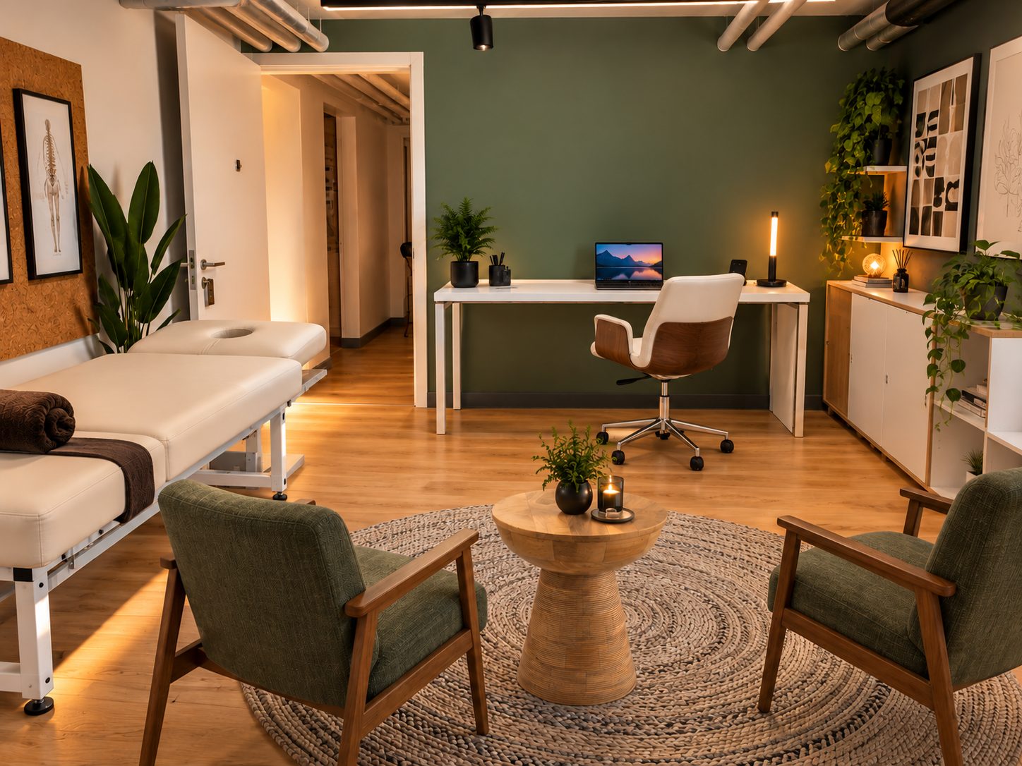 Therapieraum im Massagenatelier Glattbrugg – 24/7 Zugang - Bild 1