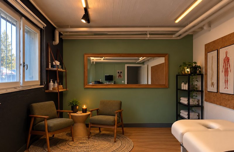 Therapieraum im Massagenatelier Glattbrugg – 24/7 Zugang - Bild 2
