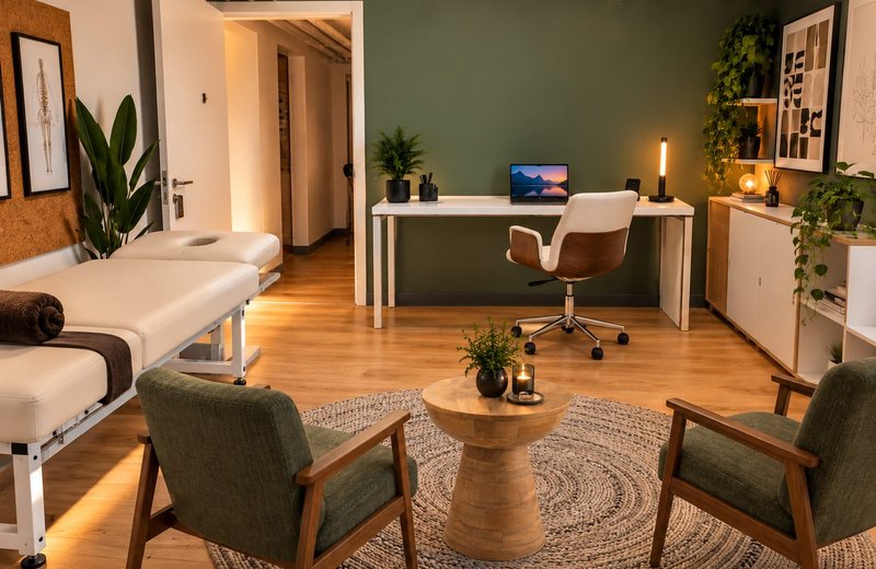 Therapieraum im Massagenatelier Glattbrugg – 24/7 Zugang - Image 1